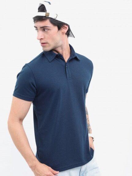 Men's polo Shirt -blue