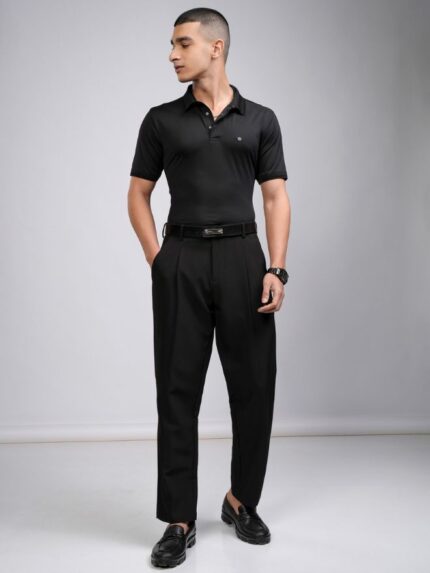 Men's polo Shirt -Black