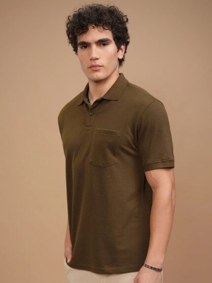 Men's polo Shirt -brown