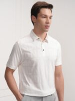 Men's polo Shirt - white