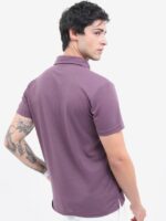 Men's polo Shirt -perple