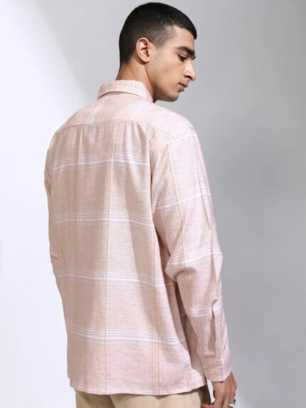 Men's Casual Shirt - Pink